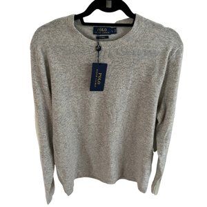 POLO Ralph Lauren Cashmere Men's Sweater - Light Grey
